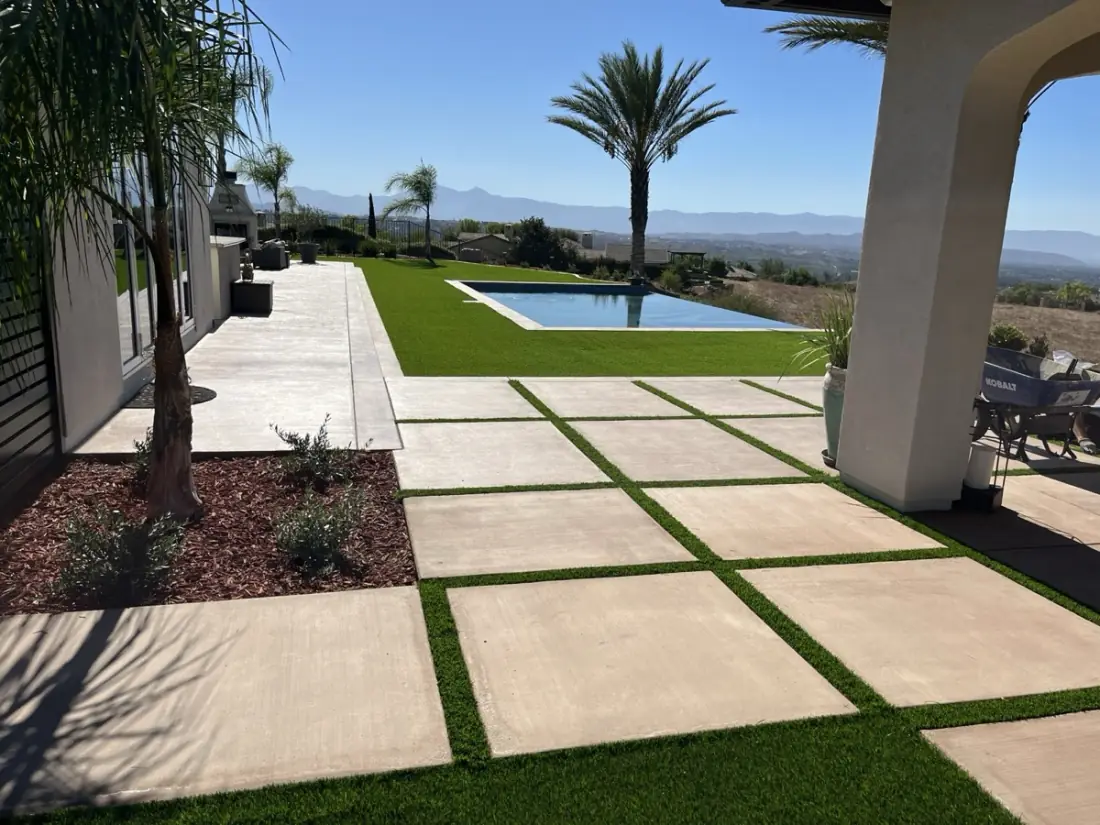 SoCal Artificial Turfs artificial turf installation in Southern California
